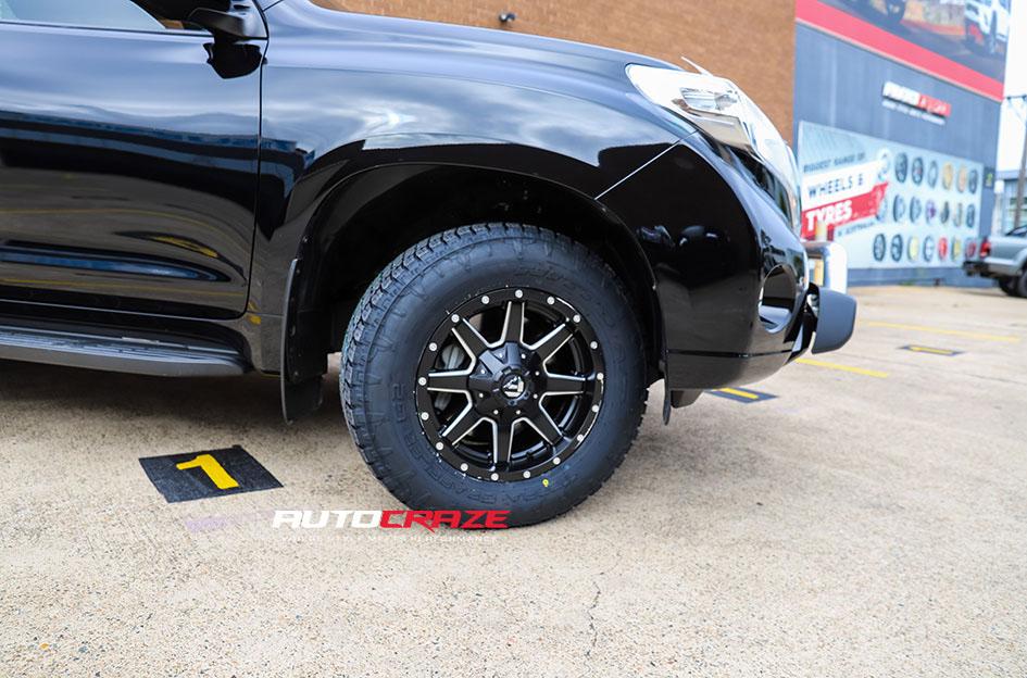 TOYOTA LANDCRUSIER MAVERICK GLOSS BLACK MILLED ACCENTS